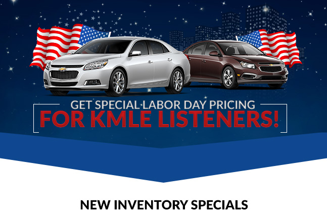 Get special Labor Day Pricing for KMLE Listeners!