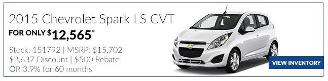 2015 Chevrolet Spark LS CVTVV