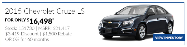 2015 Chevrolet Cruze LS