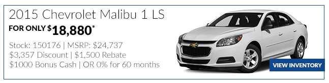 2015 Chevrolet Malibu 1 LS