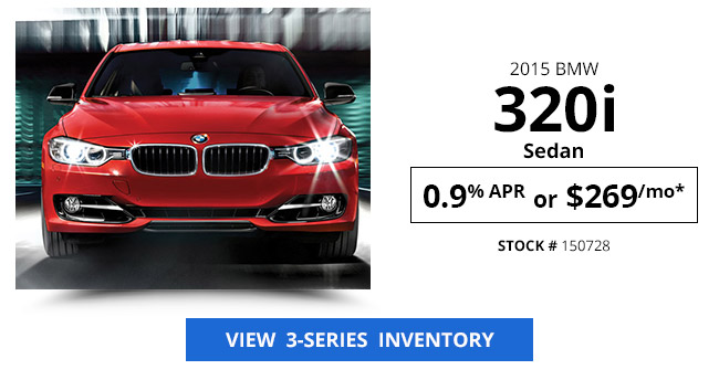 2015 BMW 320i Sedan for $269/mo*