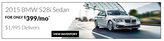 2015 528i Sedan for only $399/mo*