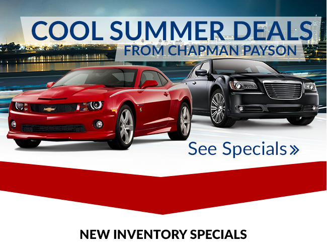Cool Summer Deals from Chapman Payson