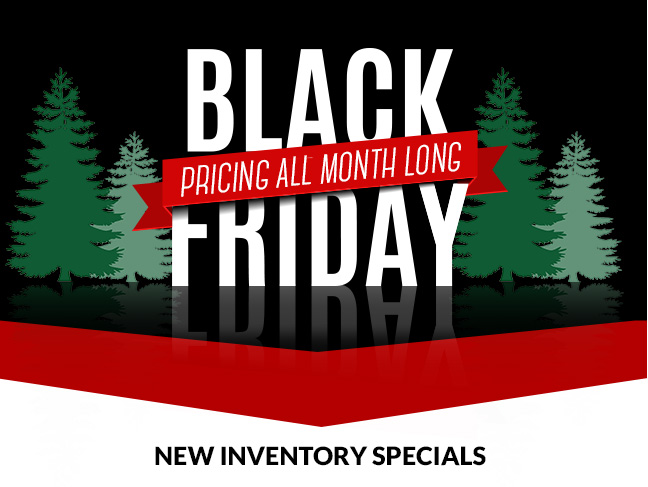 Black Friday Pricing All Month Long