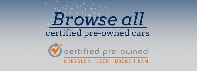 Browse All Certified Pre-Owned Cars