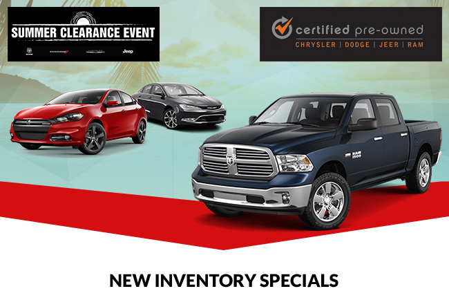 Summer Clearance event