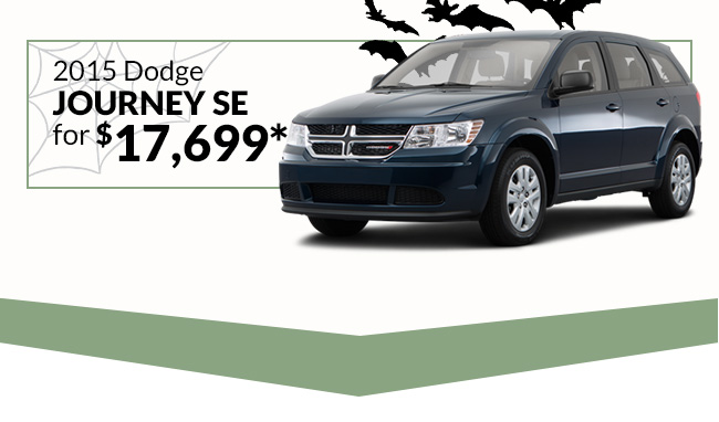 2015 Dodge Journey SE for $17,699*