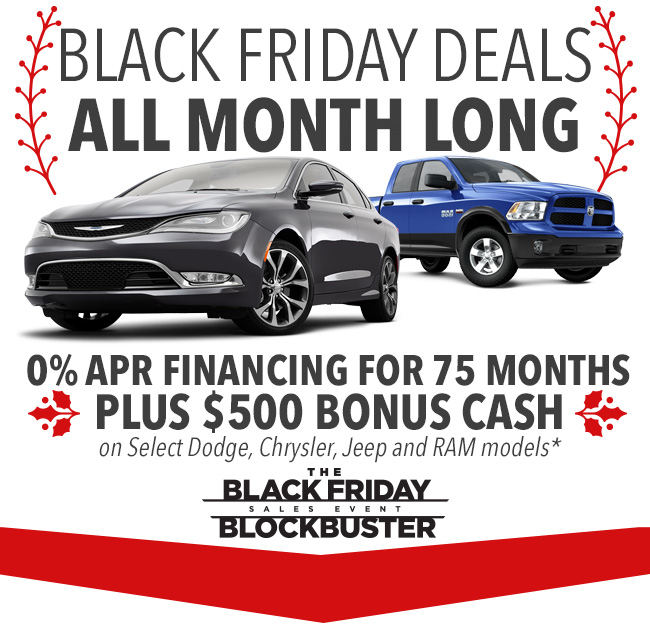 Black Friday Deals All Month Long