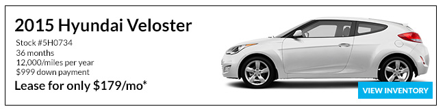 View Hyundai Veloster Inventory