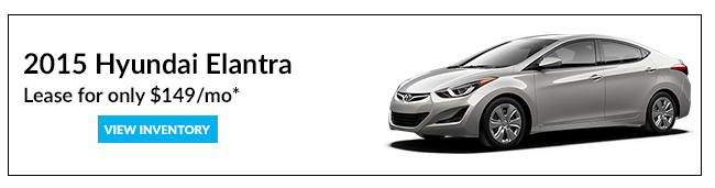 2015 Hyundai Elantra Lease for only $149/mo*