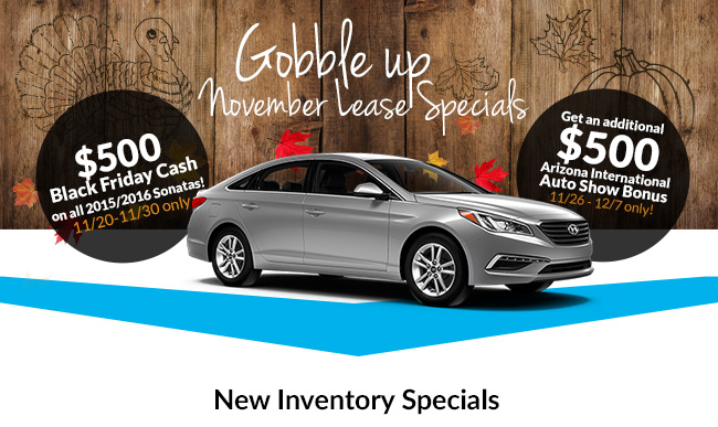 Gobble Up November Lease Specials