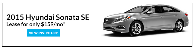 2015 Sonata SE lease for $159/mo*