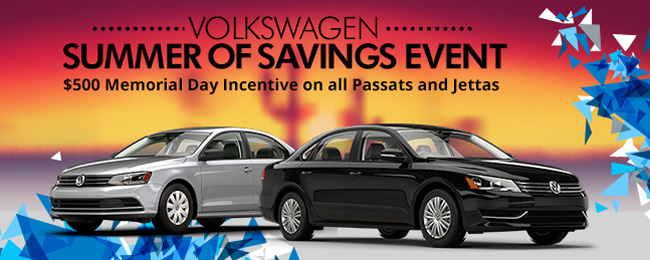 Volkswagen Summer of Savings Event