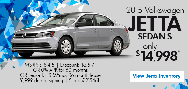 2015 Volkswagen Sedan Se only $14,998*