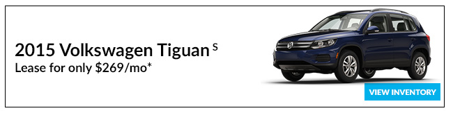 2015 Volkswagen Tiguan S lease for only $269/mo*