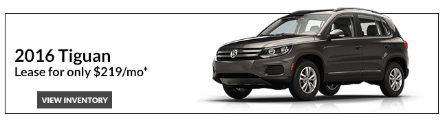 Lease a 2016 VW Tiguan for only $219/mo*