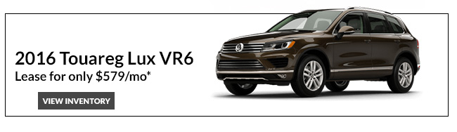 Lease a 2016 VW Touareg Lux VR6 for only $579/mo*