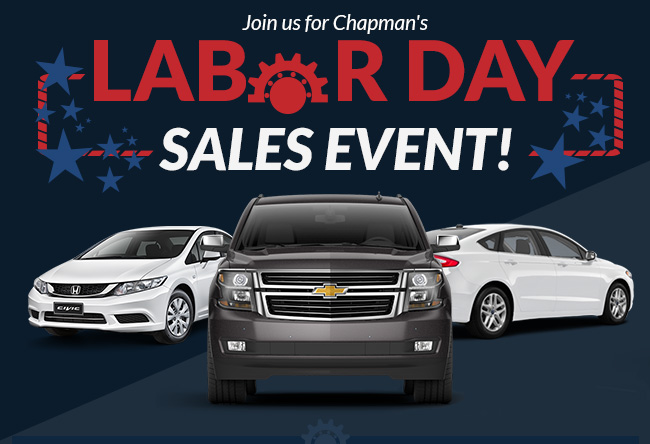 Labor Day Sales Event!