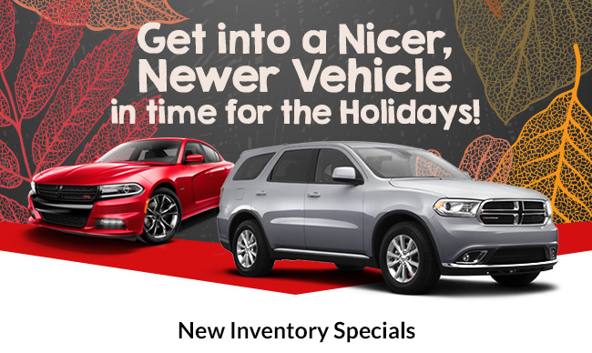 Get into a Nicer, Newer Vehicle in Time for the Holidays