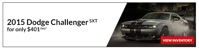 2015 Dodge Challenger SXT only $401/mo*