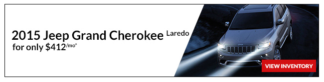 2015 Jeep Grand Cherokee Laredo only $412/mo*