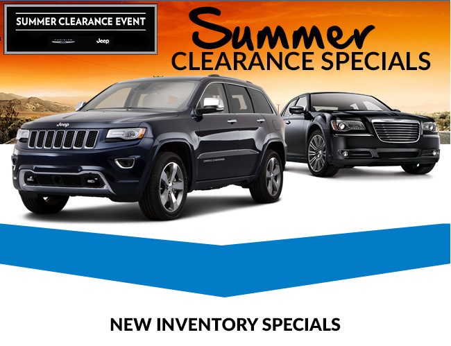 Summer Clearance Specials
