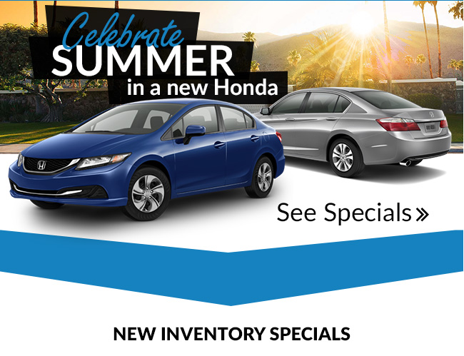Celebrate summer in a new Honda