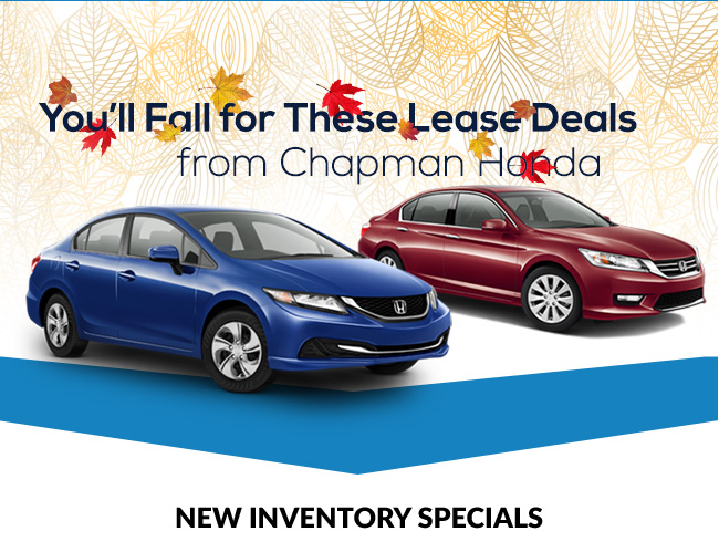 You’ll Fall for These Lease Deals from Chapman Honda