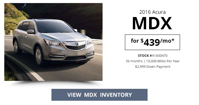 2015 Acura MDX Tech $445/mo*