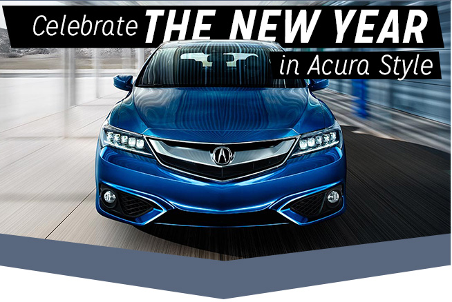 Celebrate the New Year in Acura Style