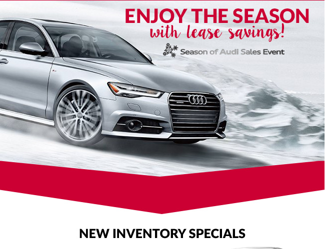 Enjoy the season with lease savings!