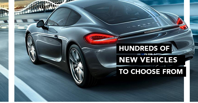 Hundreds of New Vehicles to Choose From!