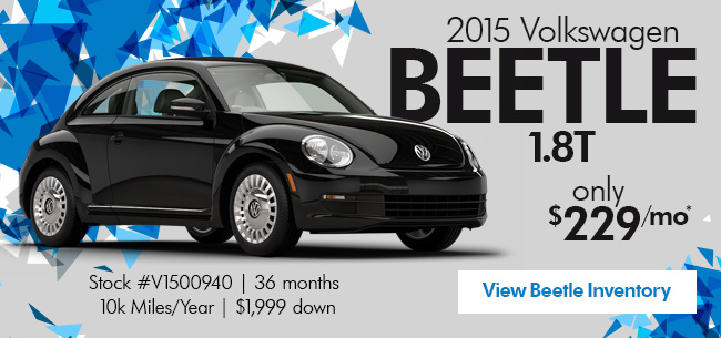 2015 Volkswagen Beetle 1.8T only $229/mo*