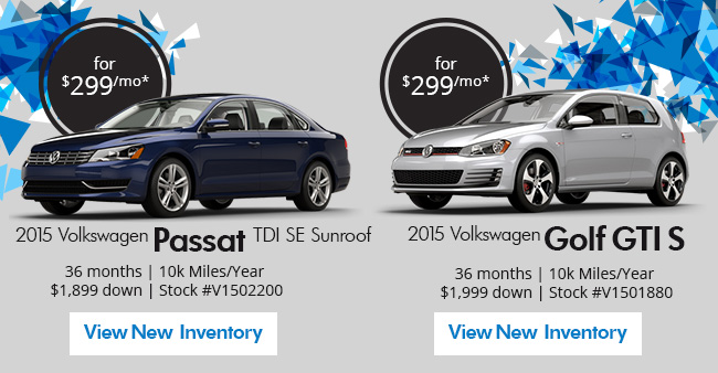 2015 Volkswagen Passat TDI SE Sunroof only $299/mo*