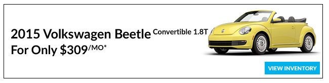 2015 Volkswagen Beetle Convertible 1.8T Lease for only $309/mo*