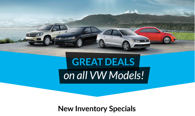 Great Deals on All VW Models