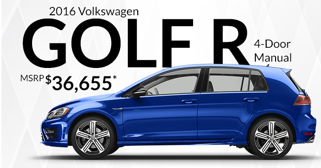 2016 Golf R 4-Door Manual