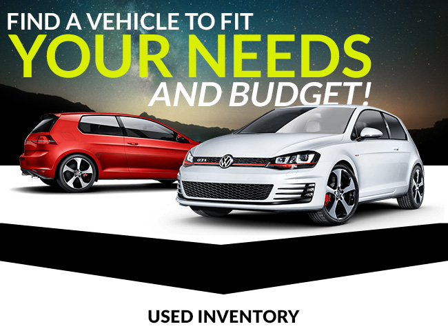 Find a Vehicle to Fit Your Needs and Budget!