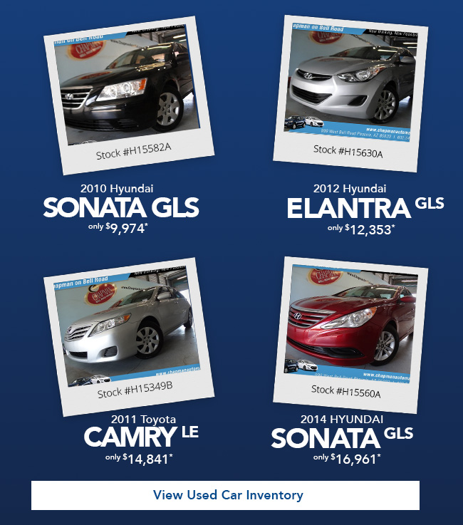 View Used Car Specials