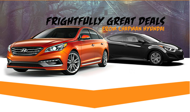 Frightfully Great Deals From Chapman Hyundai