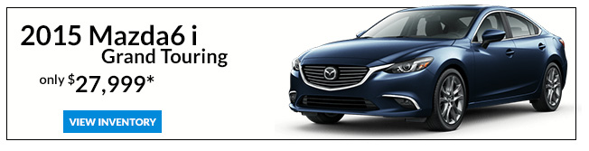 2015 Mazda6 i Grand Touring only $27,999*