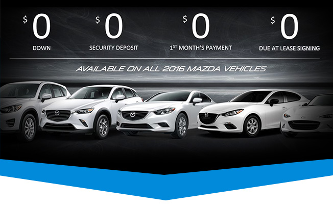 $0 Down, $0 Security Deposit, $0 1st Month's Payment, $0 Due at Lease Signing