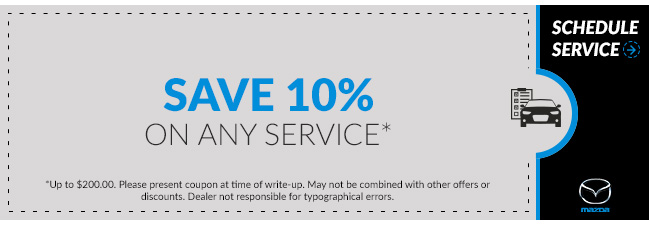 Service Coupon - Service Specials