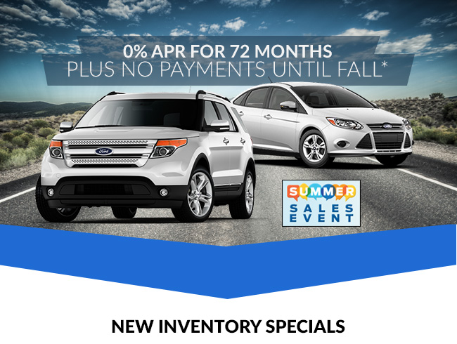 0% APR for 72 Months PLUS NO Payments until Fall*