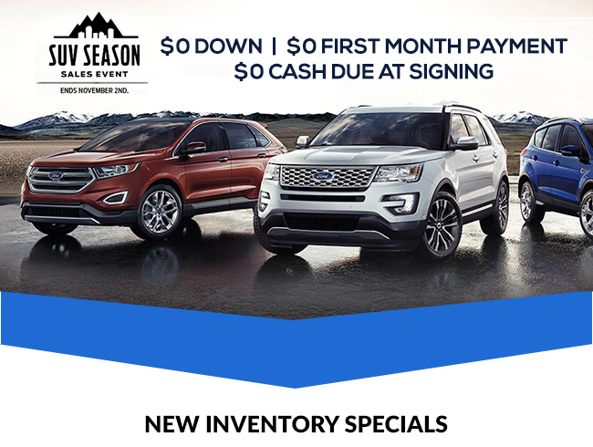 SUV Season Sales Event