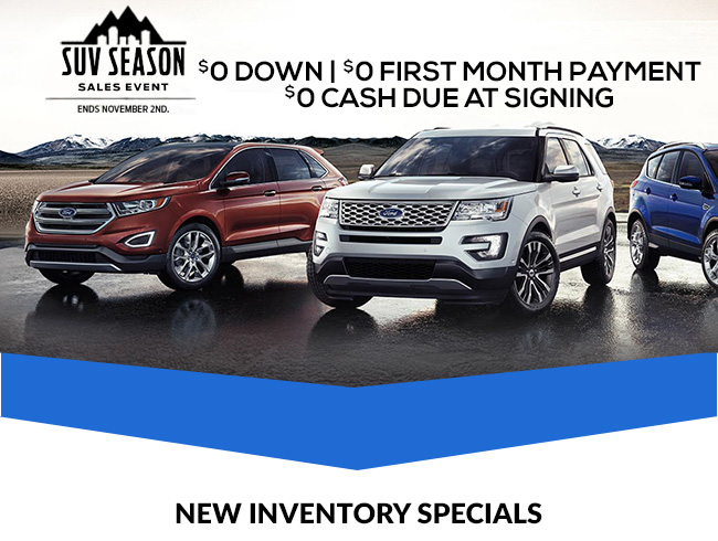 SUV Season Sales Event