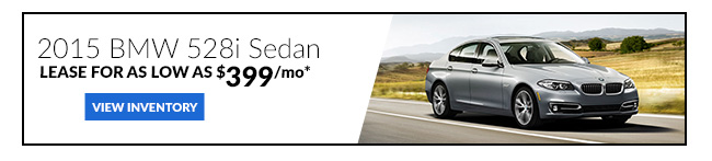 2015 BMW 528i Sedan Lease for $399/mo*