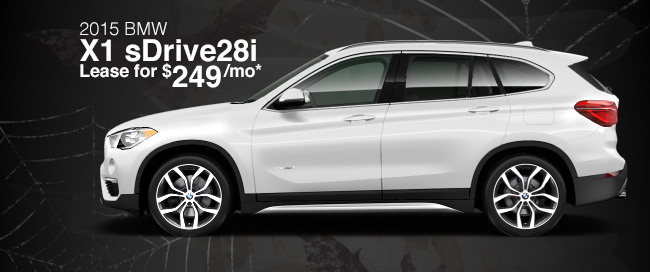 Lease a 2015 BMW X1 sDrive28i for only $249/mo*