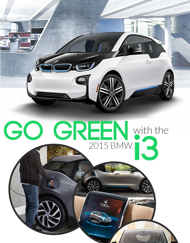 Go Green with the 2015 BMW i3