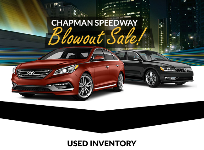 Find Your Next Vehicle at Chapman Speedway!